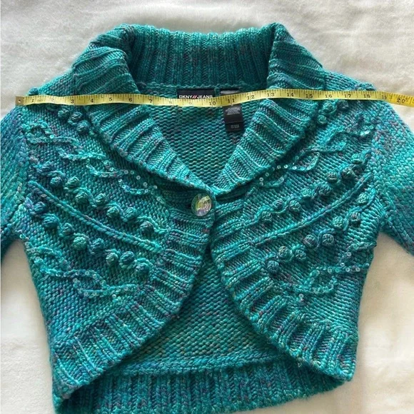 DKJeans cropped cardigan - Picture 7 of 8